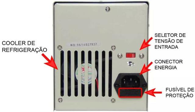 Fonte Alimentação Variável Yaxun Ps-305d Bivolt 30v 5a - Foto 2