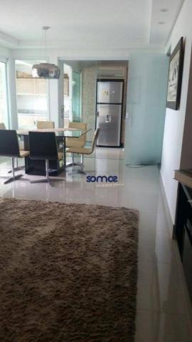 Apartamento com 3 dormitórios à venda, 122 m² por r$ 729.000 - setor bueno - goiânia/go