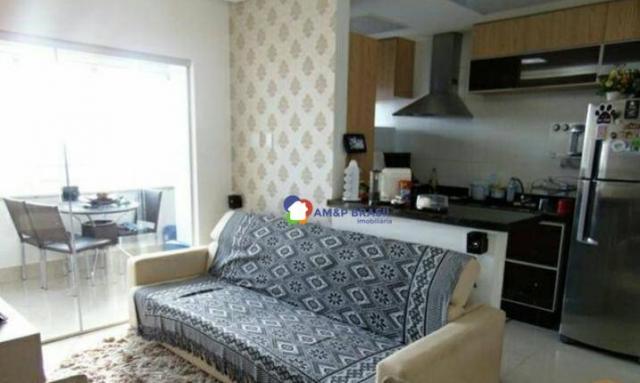 Apartamento com 2 dormitórios à venda, 69 m² por r$ 250.000,00 - parque amazônia - goiânia - Foto 5