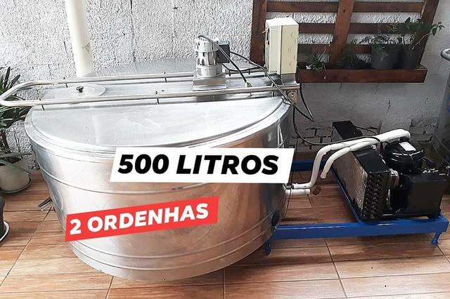 Resfriador agranel 500 litros