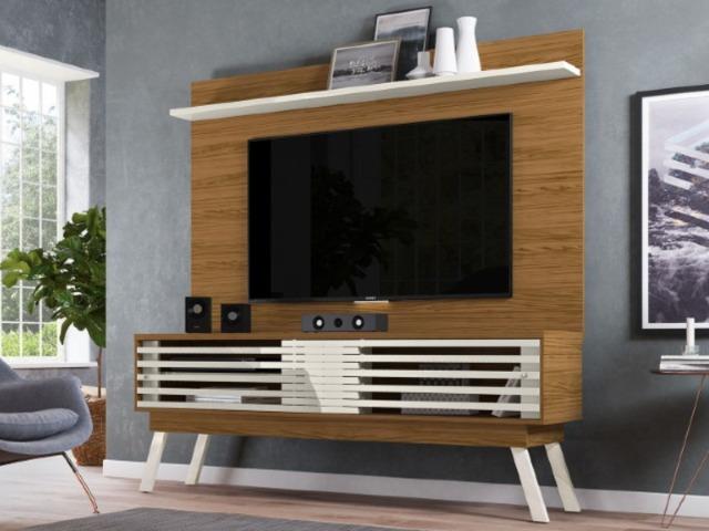 Rack + Painel Frizz Lorenzo 1.5.6 TV até 60 Polegadas - Foto 3