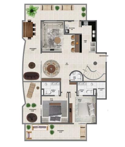 Residencial Lotus 2/4 e 3/4 - Foto 3