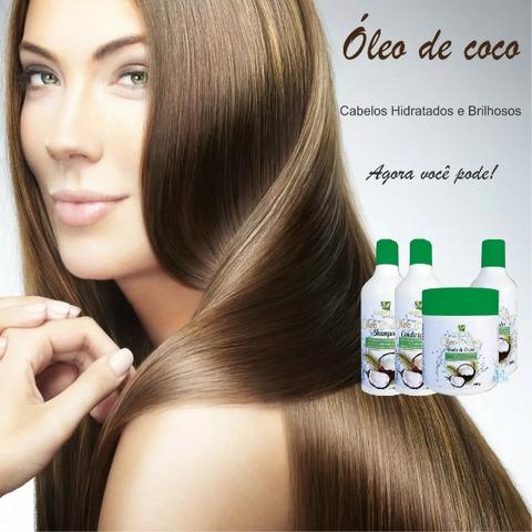 Fortalecimento Capilar Kit de Coco Hábito Cosméticos