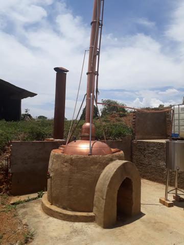 ALAMBIQUE com micro usina de etanol e cachaça - Foto 5