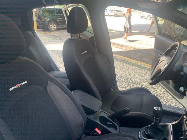 Fiat Bravo Sporting Manual TOP + Teto Solar + Multimídia + GNV 5a IPVA 20 Pago 2014 - Foto 9