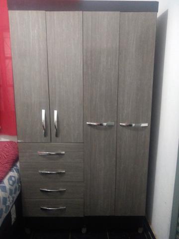 Guarda Roupa 4portas 4 gavetas