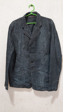 BLAZER JEANS/ semi novo - Foto 6