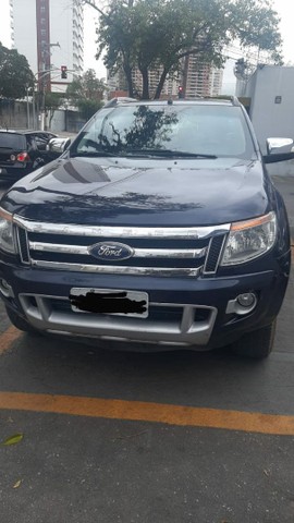 FORD RANGER LIMITED 4X4 GABINE DUPLA BLINDADA ANO 2014