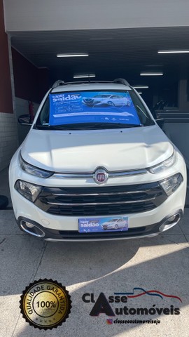 FIAT TORO VOLCANO 4X4 TURBO DIESEL 2019 BRANCO PEROLIZADO PADRÃO CLASSE A