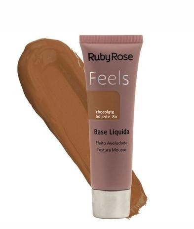 Base Feels Chocolate ao Leite 80 - Ruby Rose