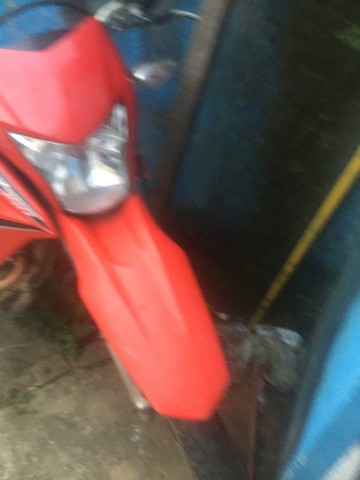 MOTO BROS 150 VERMELHA TODA EM DIA
