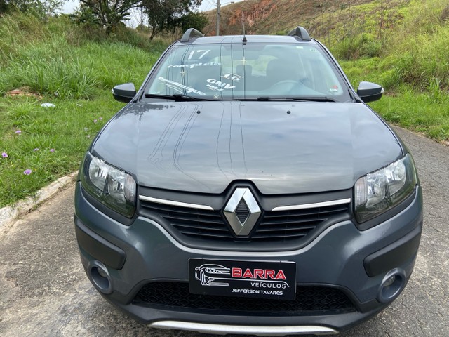 SANDERO STEPWAY 2017 COMPLETO 1.6 COM GNT INJETÁVEL  
