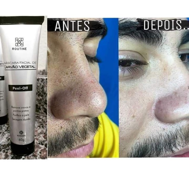Mascara de Limpeza facial 