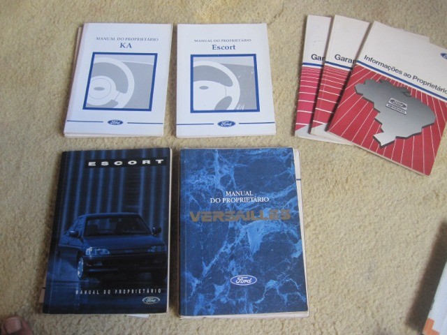 manuais antigos raros vw gm ford fiat outros - Foto 2
