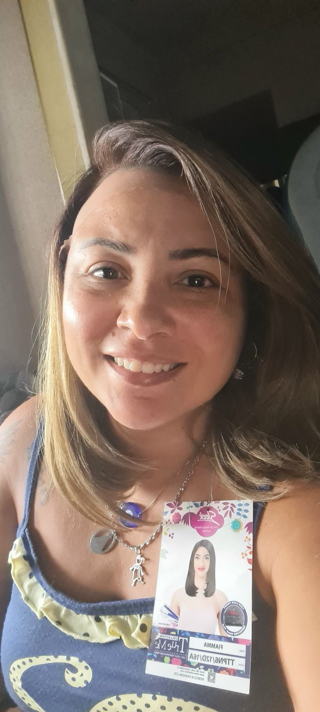 Lace front nova zerada com tela  repartição livre  - Foto 3