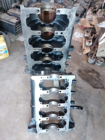 Bloco LImpo + Mancais do Motor Mitsubishi Pajero 4M40 2.8 T Intercooler