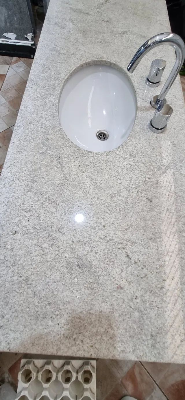 Pia banheiro pedra itaunas