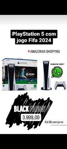 Ps5 com jogo fifa 2024 - Videogames - Chapada, Manaus 1254493358