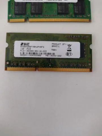 Memórias para Notebook DDR2 e DDR3 (cada) - Foto 2