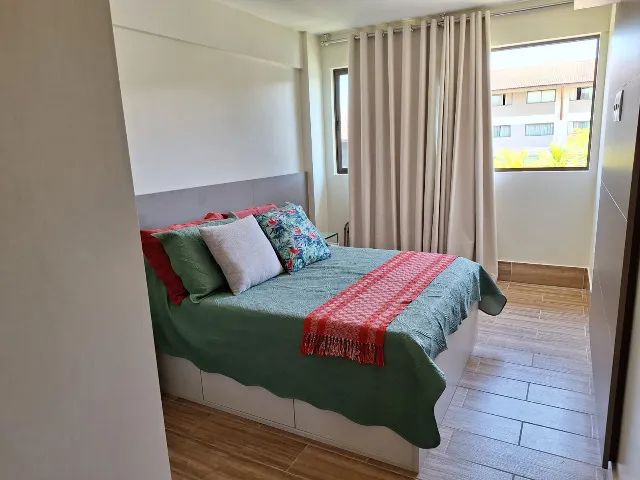 Flat, melhor trecho Praia Muro Alto, La Fleur Polinésia, com dois quartos. - Foto 16