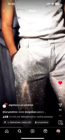 Conjunto - calça e regata lamê prata Algobao - LEIA - Foto 3