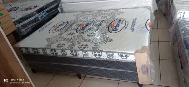 CAMA UNIBOX CASAL ESPUMA TRIPLA ALTO PADRÃO 
