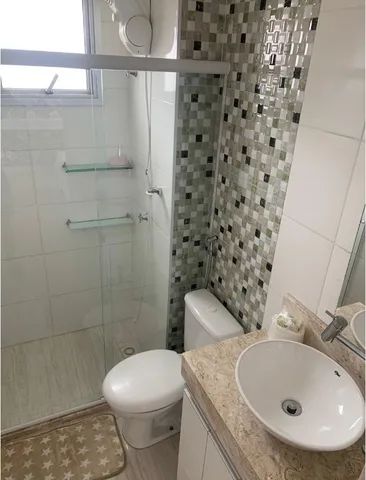 Alugo apartamento Luxo de 2 quartos mobiliado em Colina de Vila Velha.