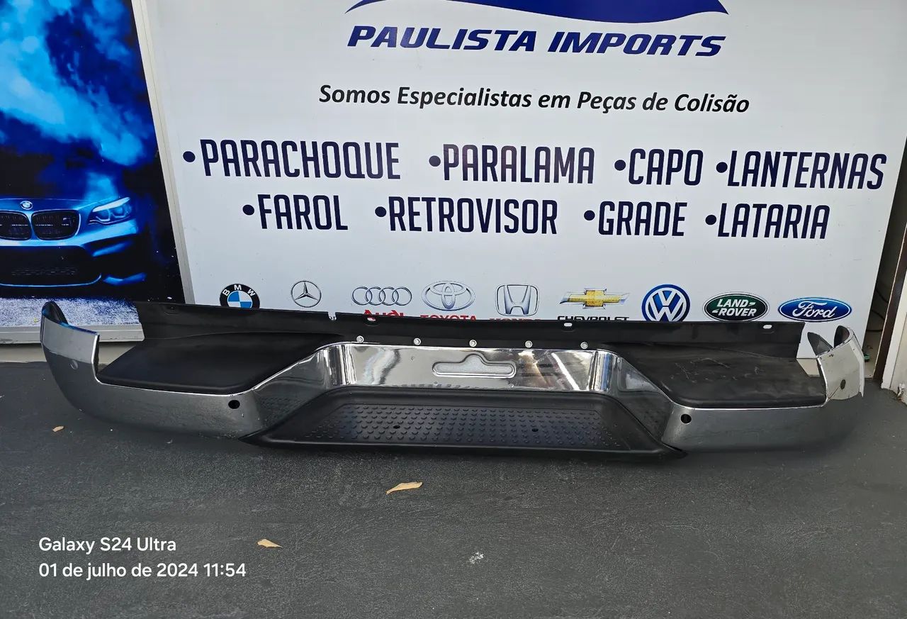 Parachoque Traseiro Amarok 2015 2016 2017 2018 2019 2020 2021 2022 