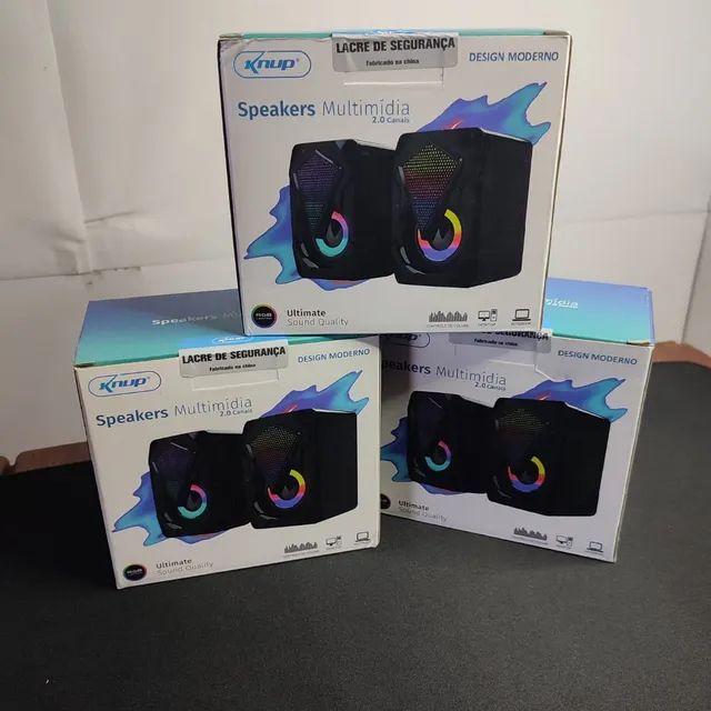 Caixinha para pc/notebook knup  - Foto 3