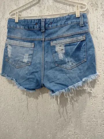 Lote com dois shorts jeans 44 - Foto 2