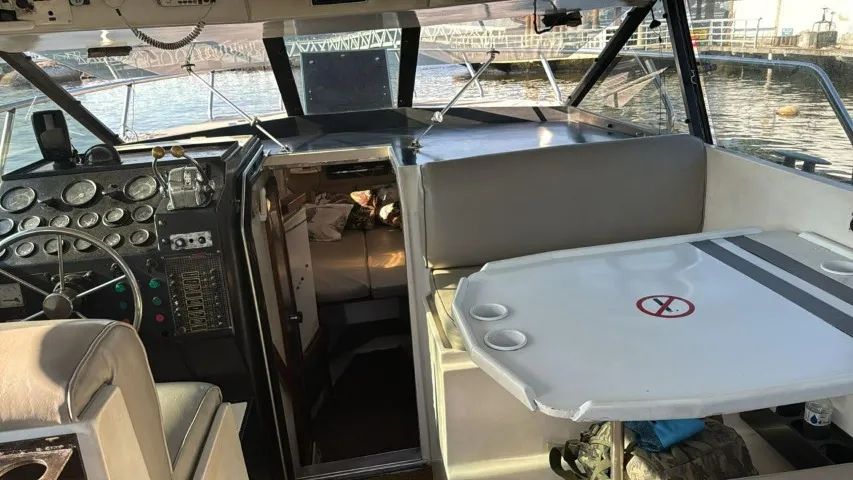 lancha cobra 32 pés com flay - Foto 9