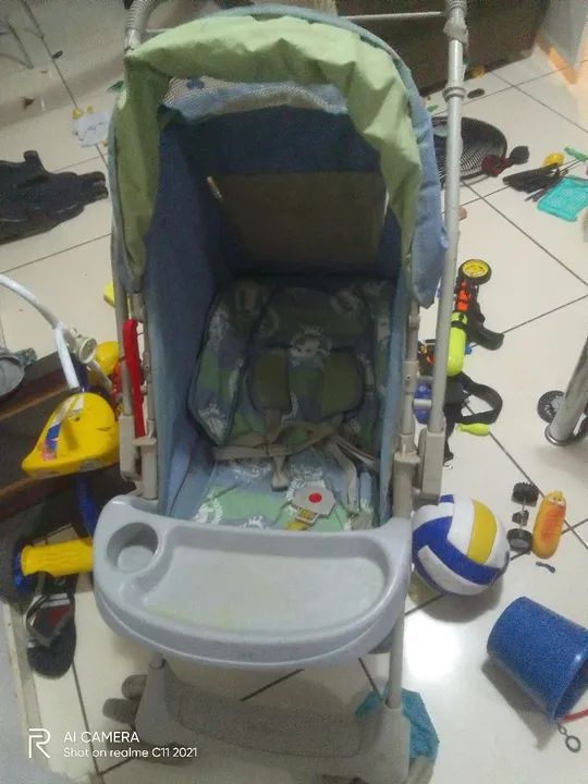 Carrinho e bebê conforto Galzerano  - Foto 5