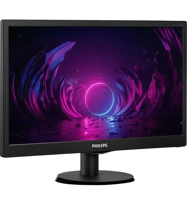 Monitor LED 18,5 polegadas Philips  widescreen, 193V5LHSB2 - Foto 2