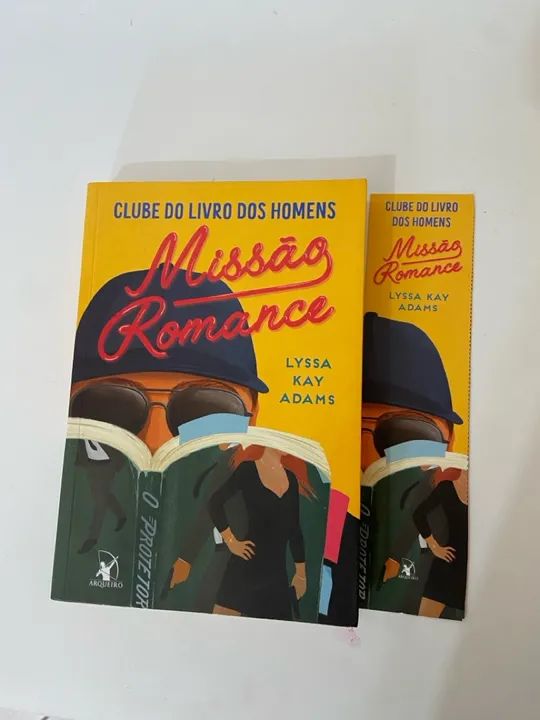 Livro Missão Romance - Clube do livro dos homens 