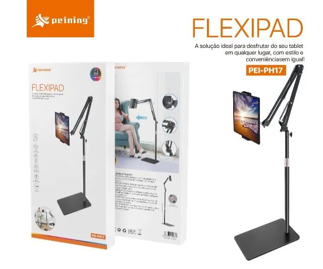 FLEXIPAD Suporte Flexível e conveniente Para Talbets e Celulares  PEI-PH17 - Foto 2
