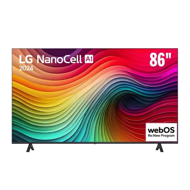 Smart TV LG 86 - Nano80T - Novo