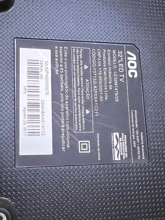 TV LCD 32 polegadas com tela trincada - Foto 2