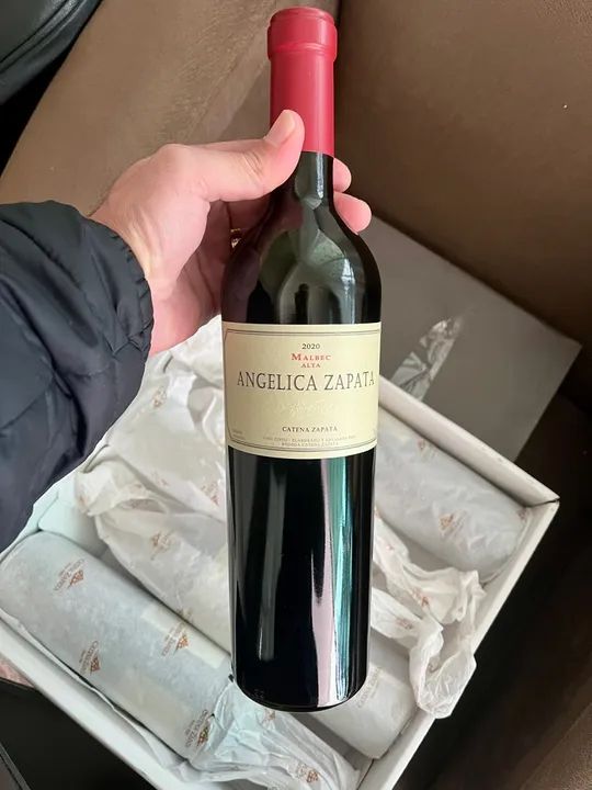 Vinho Angelica Zapata Malbec Alta 2020 - Garrafa - Foto 2