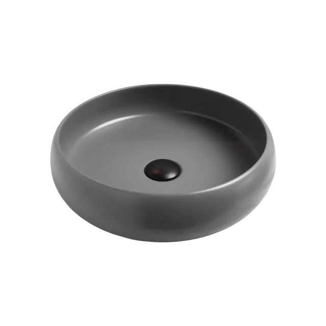 Cuba De Apoio Evier Tire Cinza Fosco Grey Matte 40x11 Moonstone