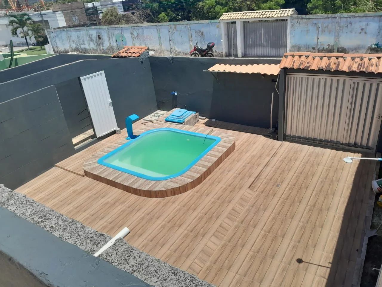 Casa de piscina na Barra Nova para Réveillon 