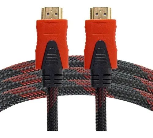 Cabo Hdmi 10m High Speed Blindado Resistente Pino Dourado - Foto 2
