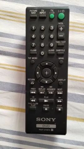 Controle Remoto Sony Rmt-d187a