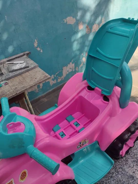 Vendo Quadriciclo KidToys, usado - Foto 4