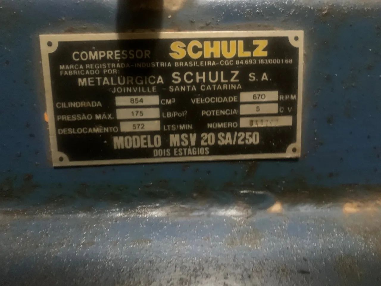 Compressor de ar SCHULZ 175 lb  - Foto 4