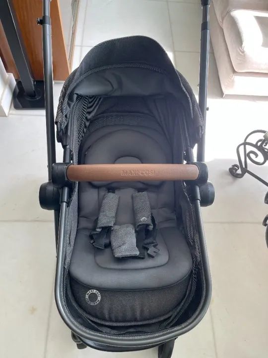 Carrinho Travel System Anna² Trio C/ ISOFIX Maxi-cosi Grey (Moisés + Bebê Conforto) - Foto 2