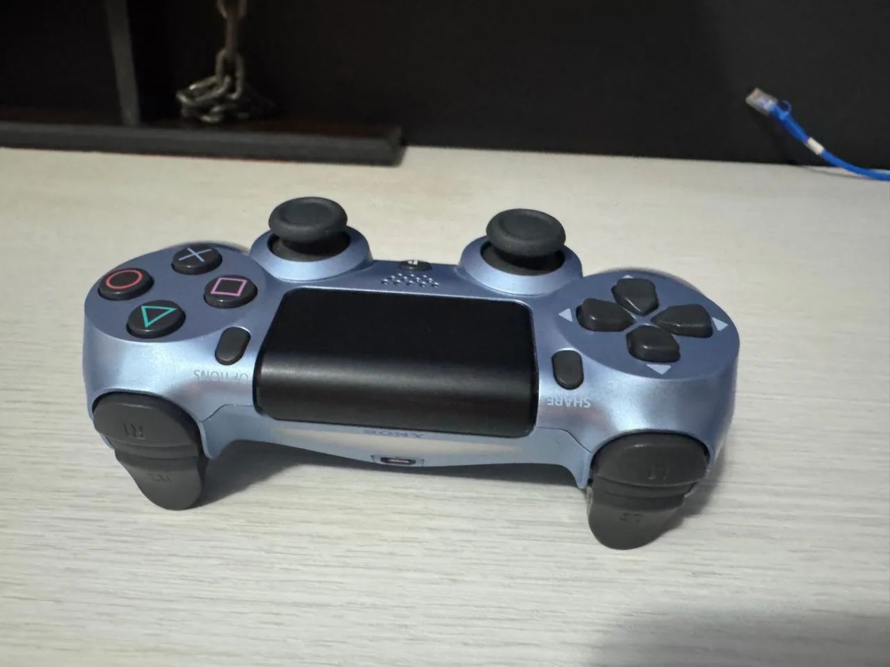 Controle DualShock 4 Playstation 4 Azul - Foto 2