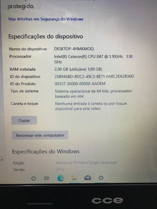 Notebook com 500 GB livres - Foto 5
