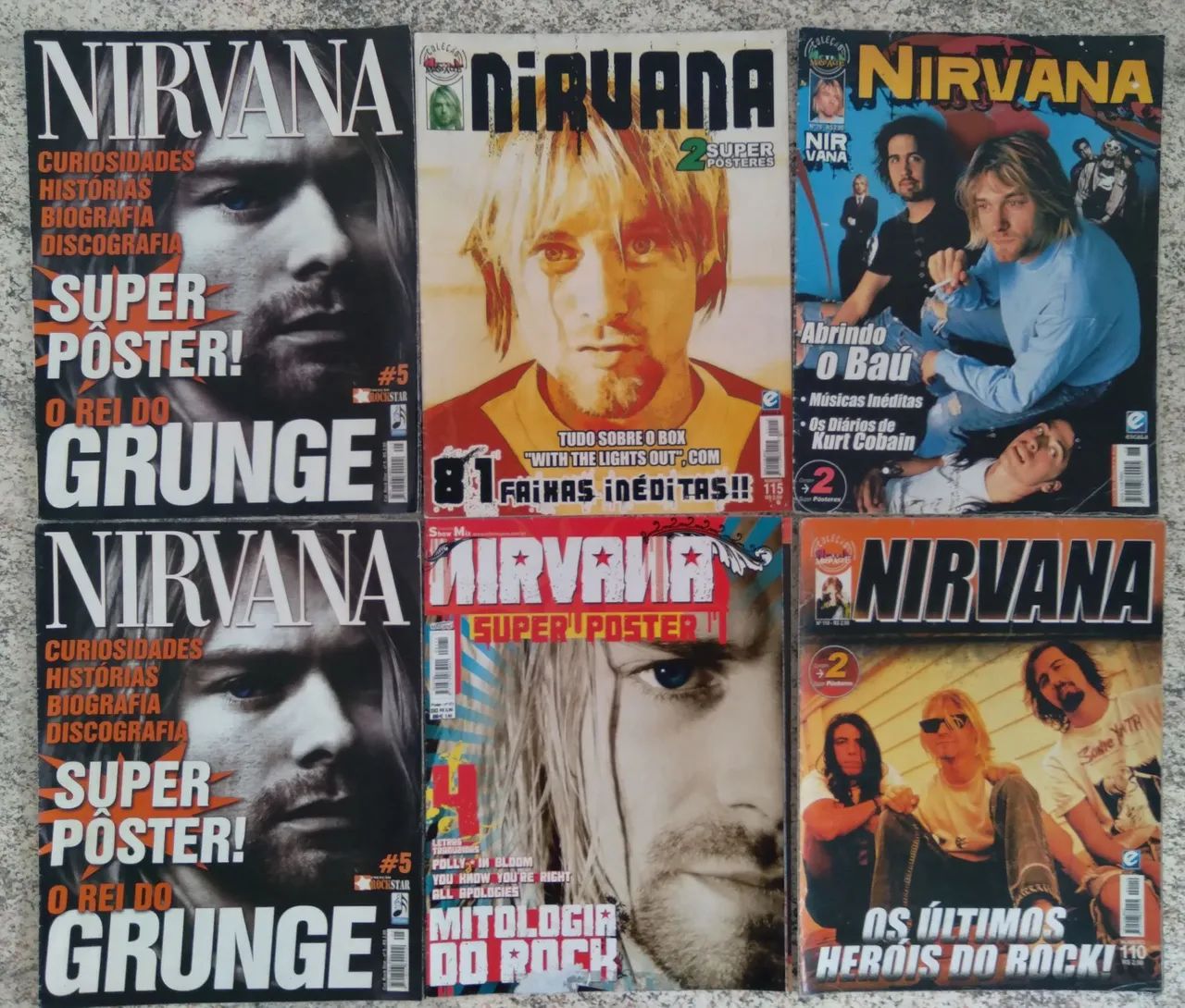 Pôsteres Nirvana, Kurt Cobain [Pôster] [Revista] [Rock] [Anos 90s