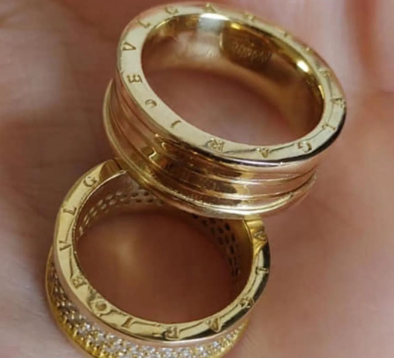 Par de Alianças  Casamento em Moedas Antigas Garantia  - Foto 2