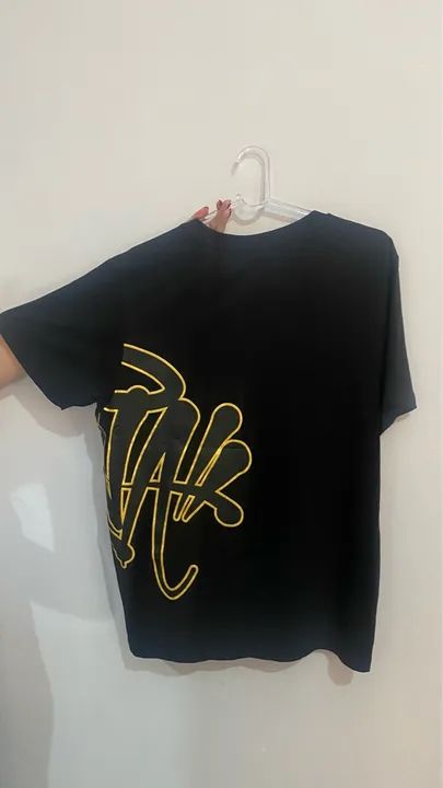 Camiseta Syna World Preta com Estampa - Foto 5